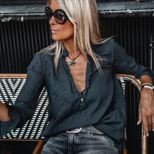 Grungemama Blouse Banditas Kovan Noir