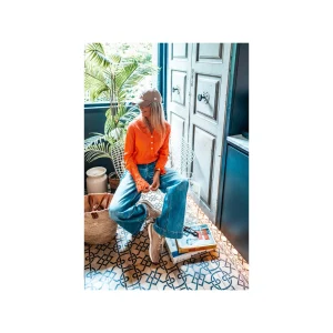 Grungemama Blouse Banditas Kovan Orange