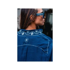 Grungemama Blouse Alima Marine