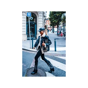Grungemama Blouson Aviateur Flight Noir