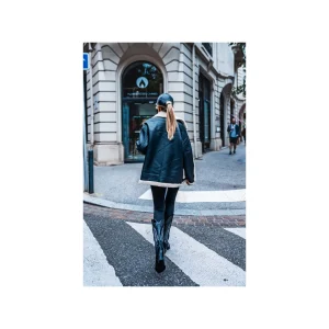 Grungemama Blouson Aviateur Flight Noir