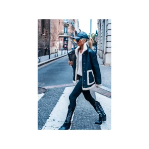 Grungemama Blouson Aviateur Flight Noir