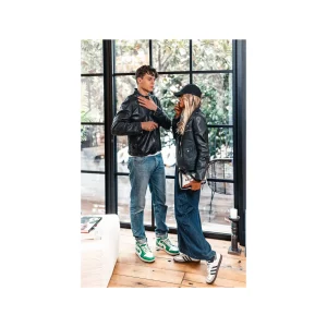 Grungemama Blouson En Cuir Hutchy