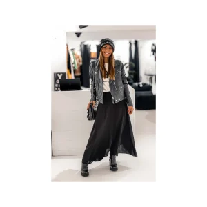 Grungemama Blouson En Cuir Hutchy