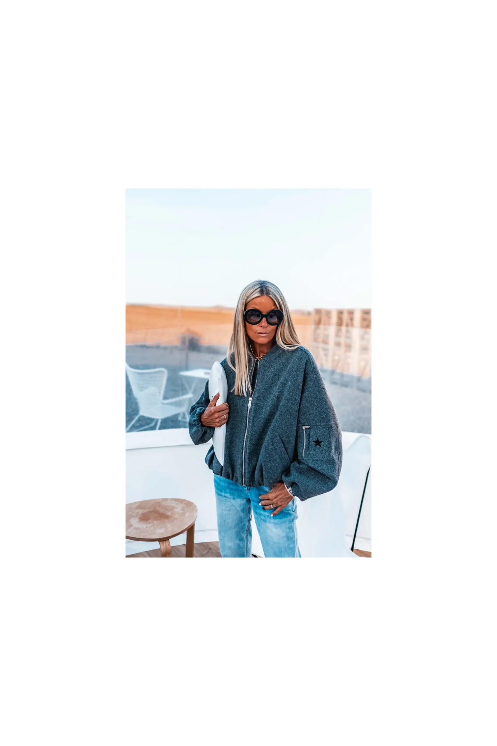 blouson_grungemama_deva_g_0.webp Grungemama Blouson Deva Gris