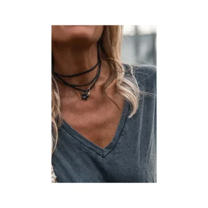 Grungemama Bracelet / Collier Jane Noir étoile Noire