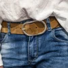 Grungemama Ceinture Bianca Daim Sable