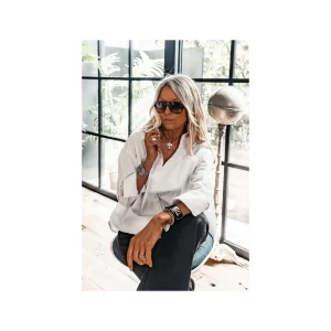 Grungemama Collier Cruz Silver