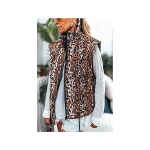 Grungemama Doudoune Willow Léopard