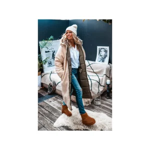 Grungemama Doudoune Longue Doumia Kaki