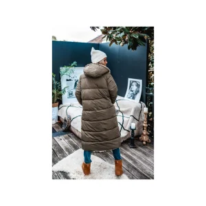 Grungemama Doudoune Longue Doumia Kaki