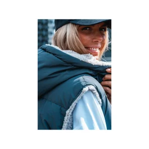 Grungemama Doudoune Réversible Doris Gris