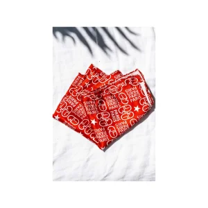 Grungemama Foulard Paris Rouge