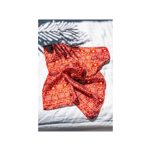 Grungemama Foulard Paris Rouge