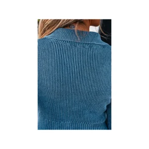 Grungemama Gilet Axelle Bleu