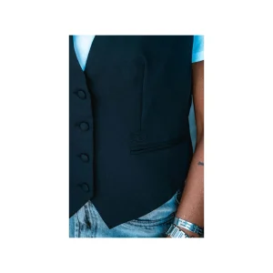 Grungemama Gilet Detroit Noir