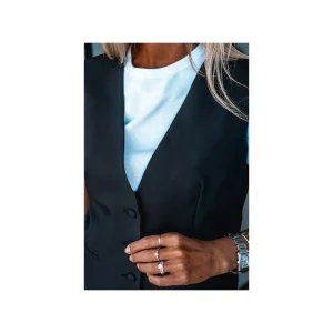 Grungemama Gilet Detroit Noir