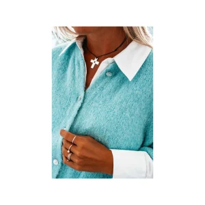 Grungemama Gilet Fiona Bleu