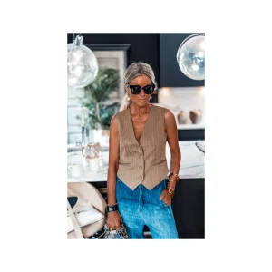 Grungemama Gilet Norma Beige