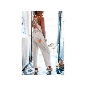 Grungemama Jogger Banditas Osca Blanc