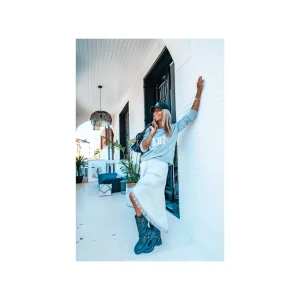 Grungemama Jupe Azel Gris Acier
