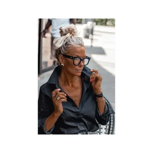 Grungemama Lunettes Holly Translucide Noir