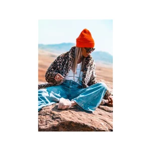 Grungemama Manteau Leo Fourrure