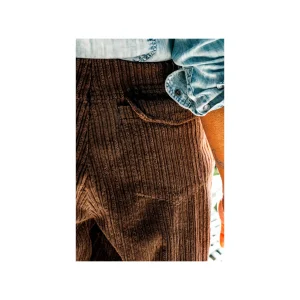 Grungemama Pantalon Banditas Largo Marron