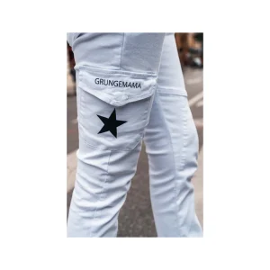 Grungemama Pantalon Nami Blanc