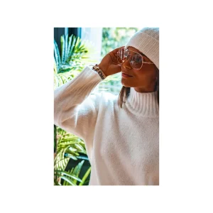 Grungemama Pull Angel Blanc