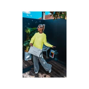 Grungemama Pull Angie Jaune Fluo