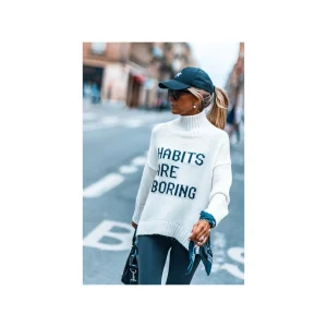 Grungemama Pull Boring Blanc