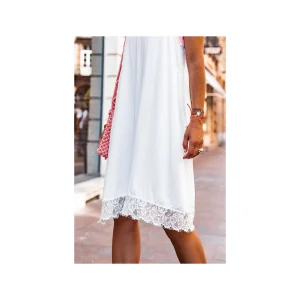 Grungemama Robe Dress Night Blanc