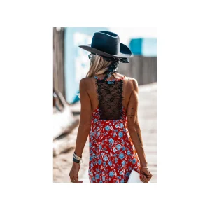 Grungemama Robe Maisy Flower Rouge