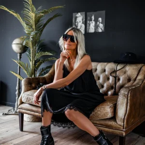 Grungemama Robe Maisy Noir