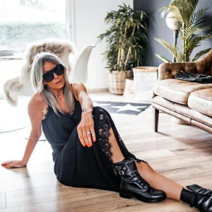 Grungemama Robe Maisy Noir