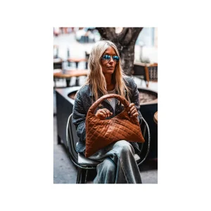 Grungemama Sac Cuir Small Biggy Camel