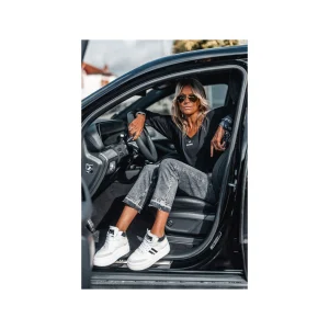 Grungemama Sneakers Natti Blanc/noir