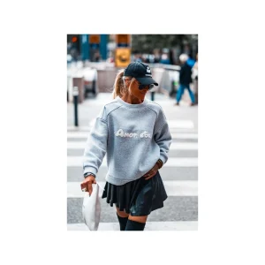 Grungemama Sweat Banditas Amaya Gris Chine