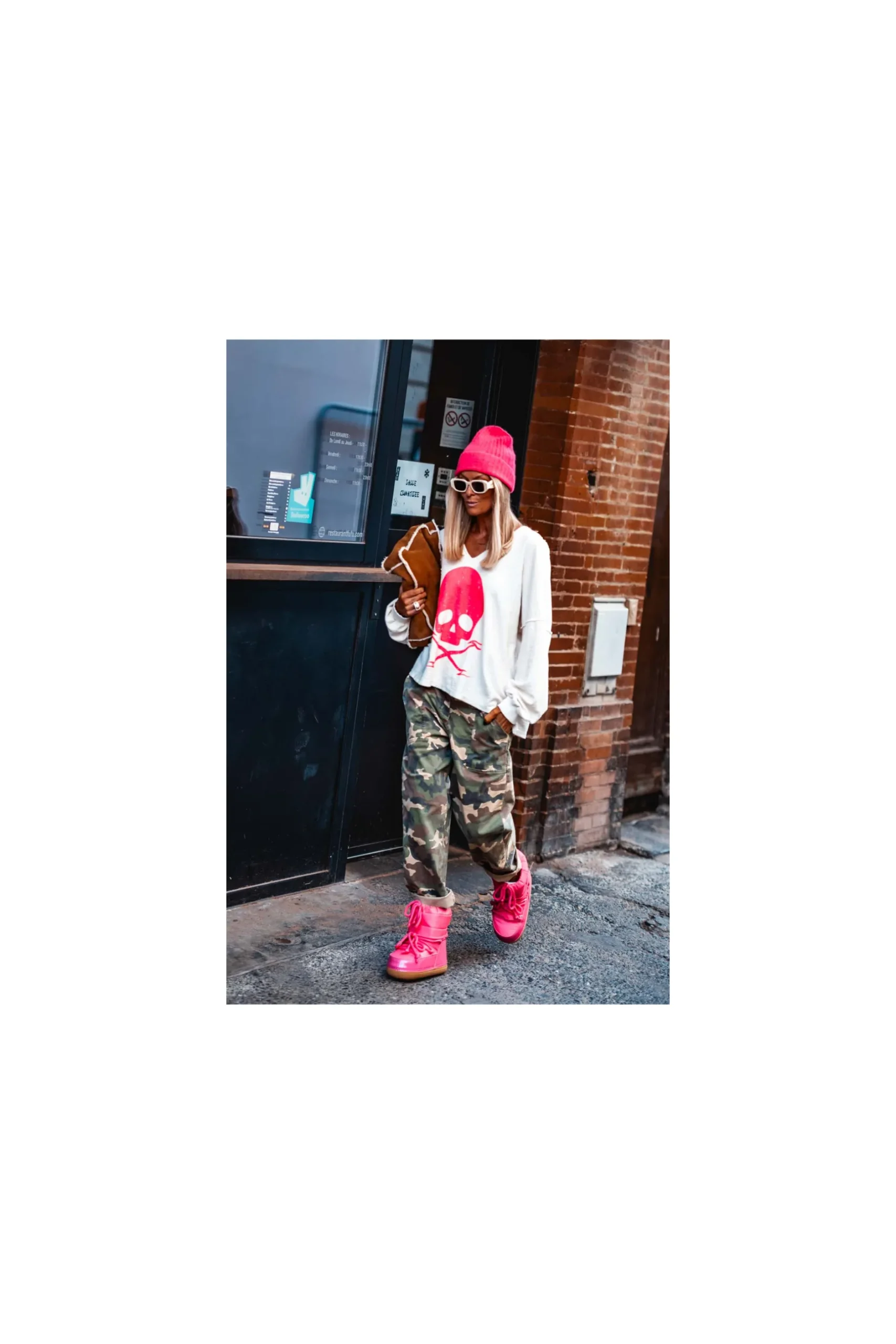 sweat_banditas_skully_bla_1.webp Grungemama Sweat Banditas Skully Blanc/rose
