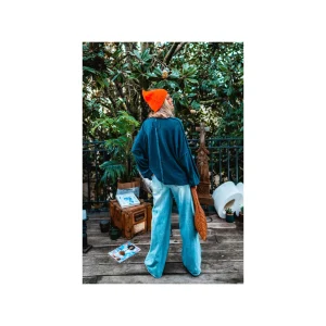 Grungemama Sweat Banditas Skully Marine/orange