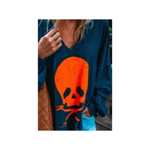 Grungemama Sweat Banditas Skully Marine/orange