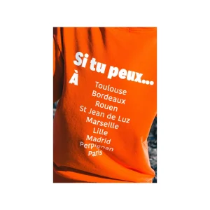 Grungemama Sweat Embrassemoi Orange