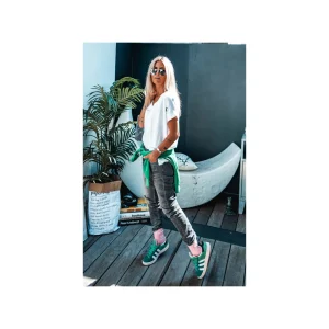 Grungemama T-shirt New Tina Blanc