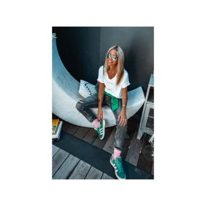 Grungemama T-shirt New Tina Blanc