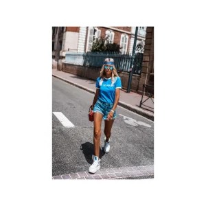 Grungemama T-shirt Le Touquet Bleu