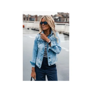 Grungemama Veste Jeans Destroy
