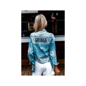 Grungemama Veste Jeans Star Destroy