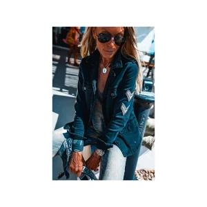 Grungemama Veste Militaire New Mady Noir