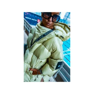 Grungemama Doudoune Puffy Kaki Clair